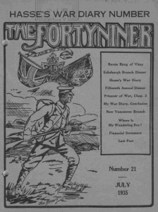Front Page of The FortyNiner" July 1935.